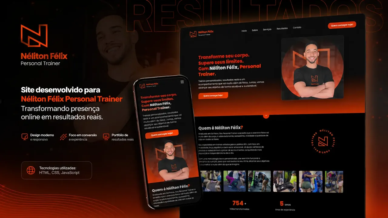 Site do Néliton Félix Personal Trainer